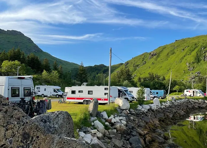 Lofoten Fjordcamp 캠프장